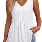 🌞Heißer Verkauf 49% Rabatt👚Damen Print Flowy ärmellose V-Ausschnitt Tank Tops