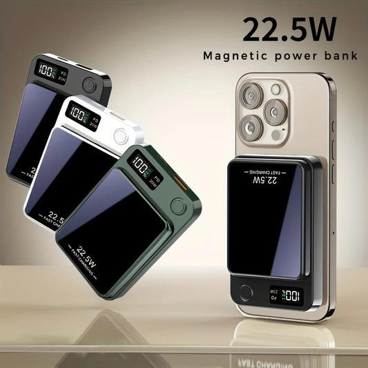 🎁Solange der Vorrat reicht 60 % Rabatt!🔋Tragbare magnetische drahtlose Power Bank