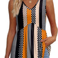 🌞Heißer Verkauf 49% Rabatt👚Damen Print Flowy ärmellose V-Ausschnitt Tank Tops