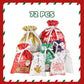 🎄Weihnachtsverkauf 49% Rabatt - Geschenktaschen mit Kordelzug (Biologisch abbaubar)