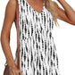 🌞Heißer Verkauf 49% Rabatt👚Damen Print Flowy ärmellose V-Ausschnitt Tank Tops