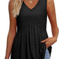 🌞Heißer Verkauf 49% Rabatt👚Damen Print Flowy ärmellose V-Ausschnitt Tank Tops
