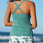 🏖️Letzter Tag! 60% REDUKTION - 💥🏝️ZWEITEILIGES TANKINI-SET MIT BAUCHANSATZ