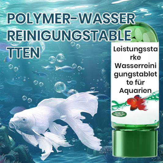 💥Heißer Verkauf 50% Rabatt♻️💧Leistungsstarke Wasserreinigungstablette für Aquarien