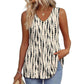 🌞Heißer Verkauf 49% Rabatt👚Damen Print Flowy ärmellose V-Ausschnitt Tank Tops