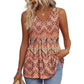🌞Heißer Verkauf 49% Rabatt👚Damen Print Flowy ärmellose V-Ausschnitt Tank Tops