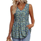 🌞Heißer Verkauf 49% Rabatt👚Damen Print Flowy ärmellose V-Ausschnitt Tank Tops