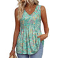 🌞Heißer Verkauf 49% Rabatt👚Damen Print Flowy ärmellose V-Ausschnitt Tank Tops