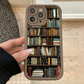 📢Letzter Tag 49% Rabatt📚Cartoon-Bücherregal Design TPU-Handyhülle📱