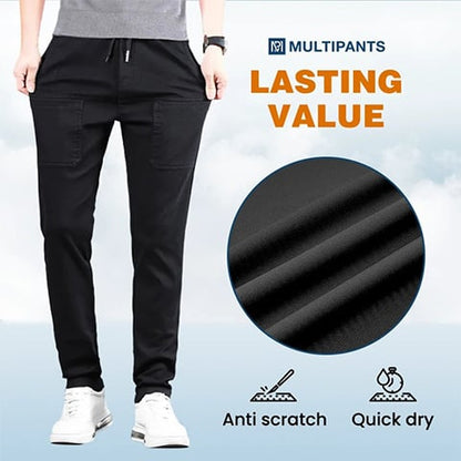 👖Letzter Tag 50% Rabatt🔥MultiPants – strapazierfähige Cargohose mit hoher Elastizität und mehreren Taschen