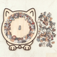 🎁Weihnachtsverkauf 60% RABATT🎅135-teiliges Katzenförmiges Holzpuzzle in Morandi-Farben