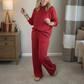 🎅 Festliche Vorratssale💥Glitzer Lounge-Set - Kuscheliger Pullover & Hose für festliche Gemütlichkeit